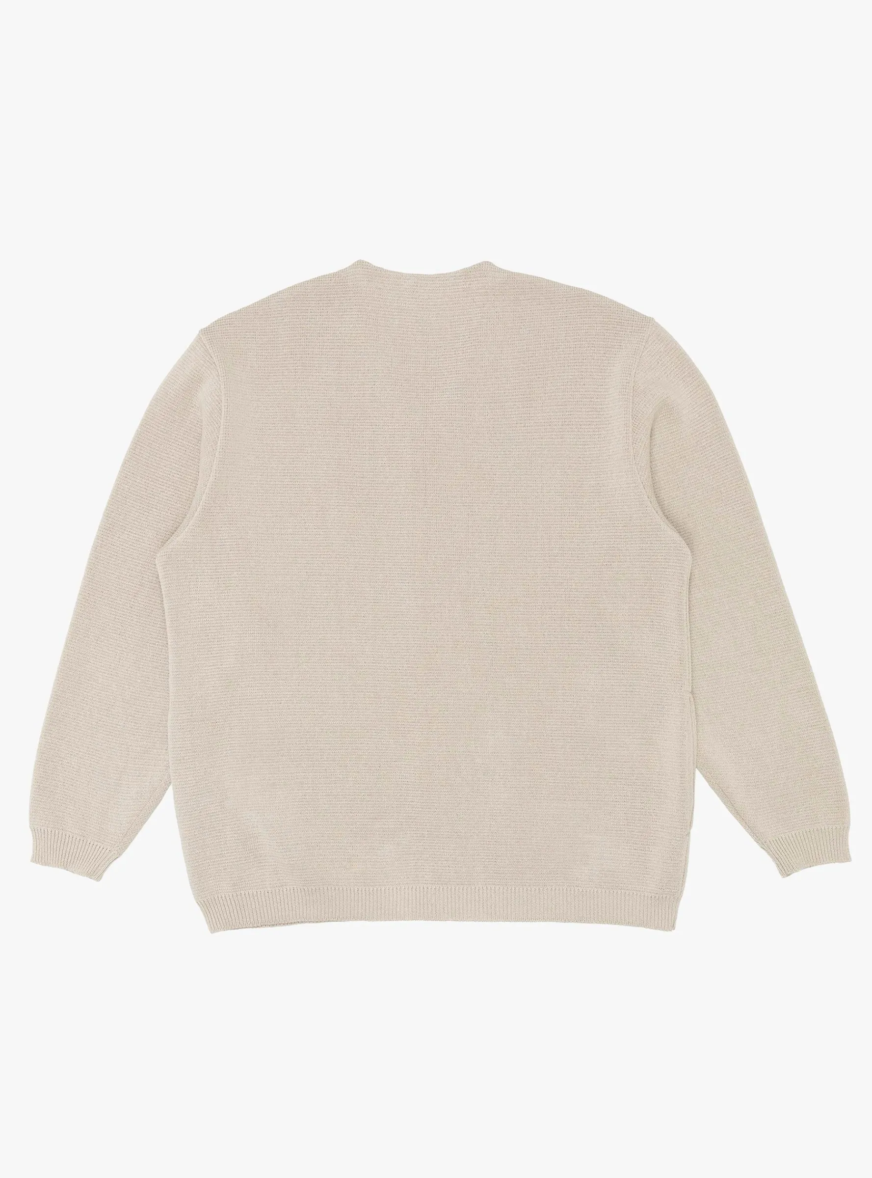 Paper Mixed Zip Up Cardigan Oatmeal<Still By Hand Clearance