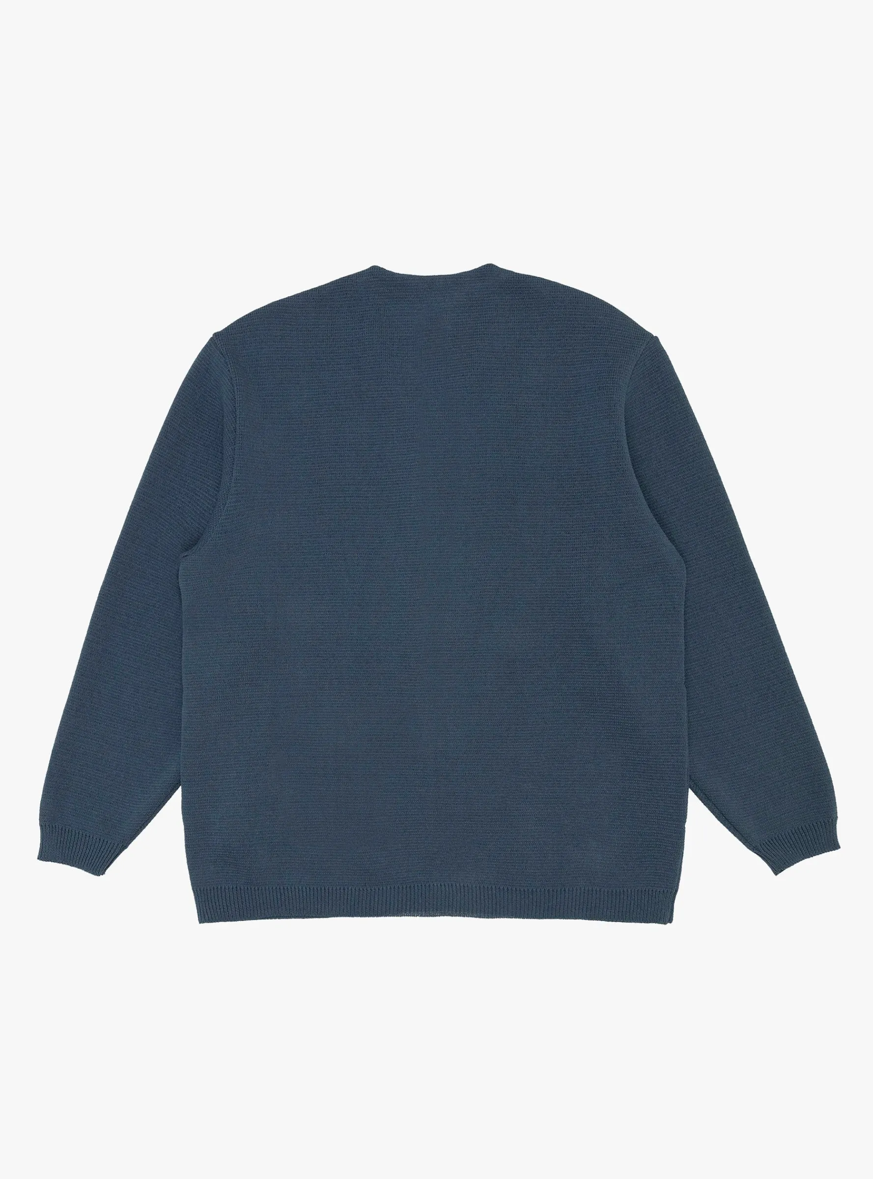 Paper Mixed Zip Up Cardigan Slate Blue<Still By Hand Discount