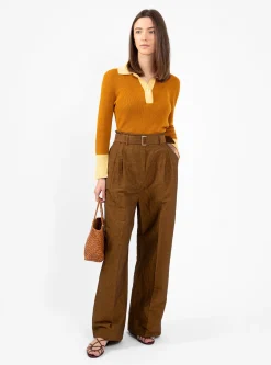 Parouze Trousers Rusty Brown<Christian Wijnants Discount