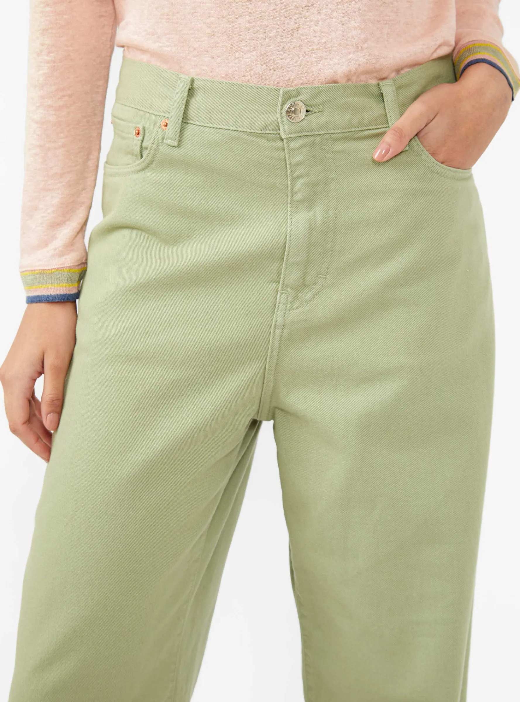 Parthe Jeans Thyme Green<Bellerose Hot