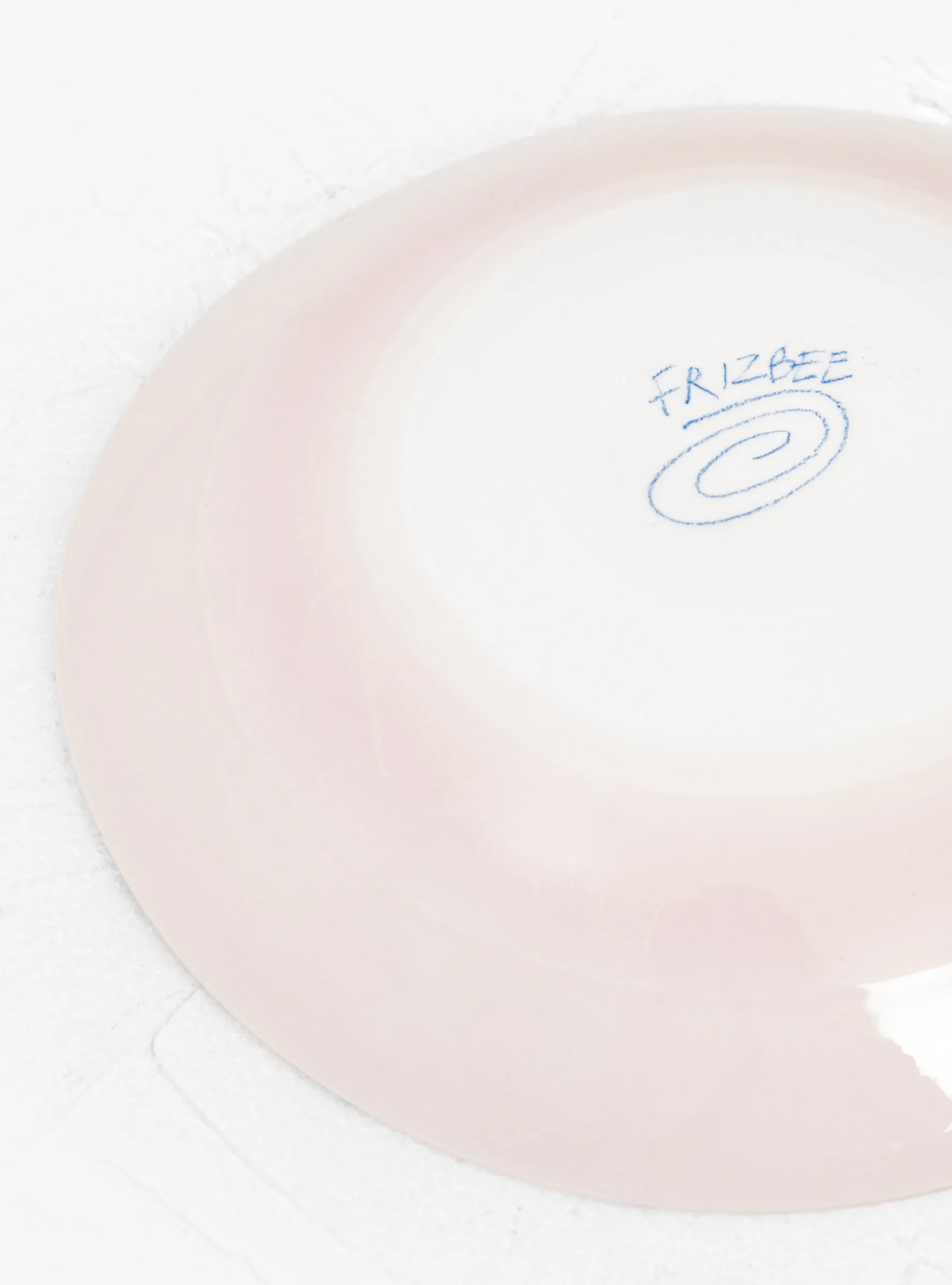 Pasta Plate Pink Pizza<Frizbee Ceramics New