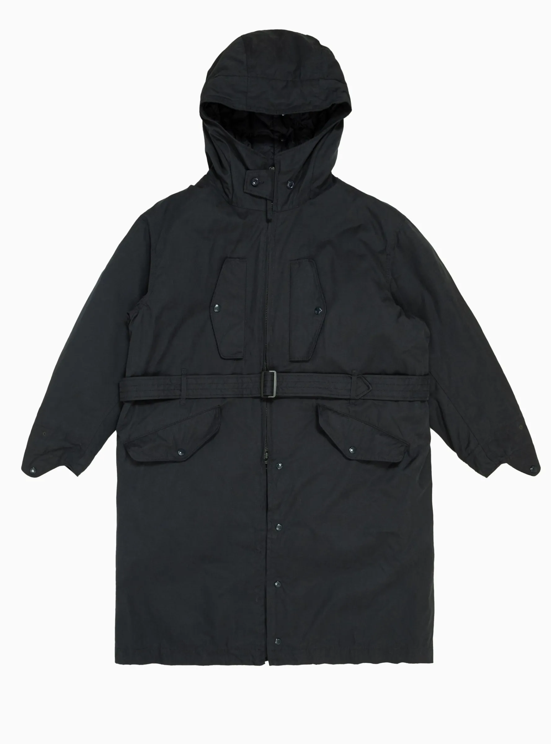 PC Coated Storm Coat Dark Navy<Engineered Garments Sale