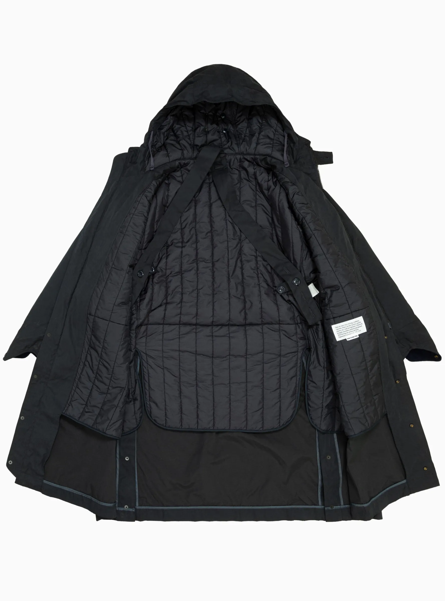 PC Coated Storm Coat Dark Navy<Engineered Garments Sale