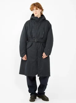 PC Coated Storm Coat Dark Navy<Engineered Garments Sale
