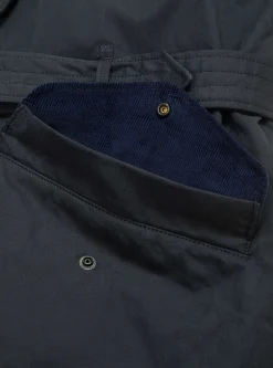 PC Coated Storm Coat Dark Navy<Engineered Garments Sale