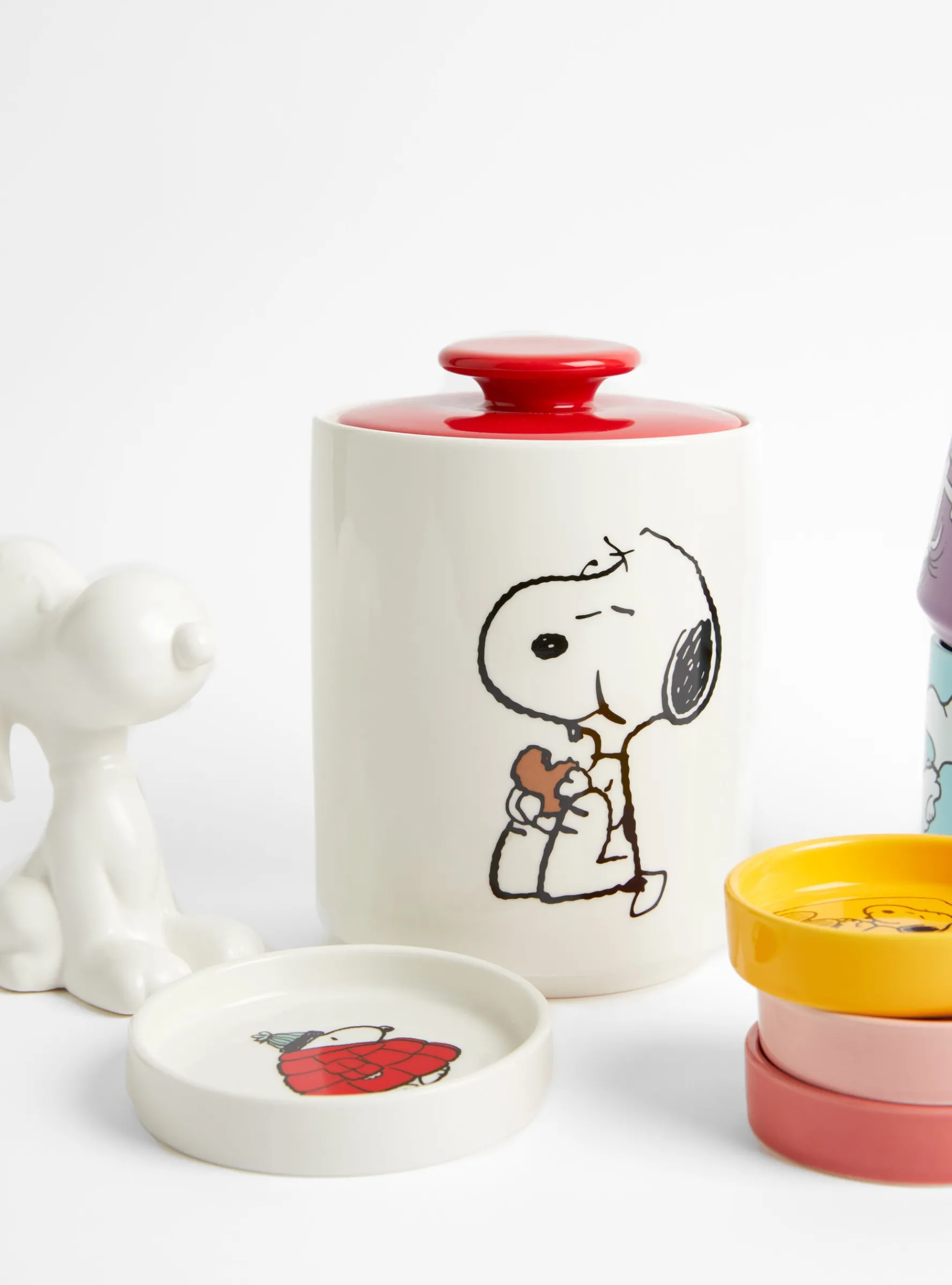 Peanuts Snoopy Round Trinket Dish Puffa<Magpie Sale