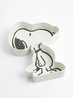 Peanuts Snoopy Shaped Trinket Dish White<Magpie Outlet