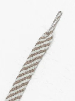 PEE-WEE Shoelaces Grey Stripe<Vincent Shoelace Best