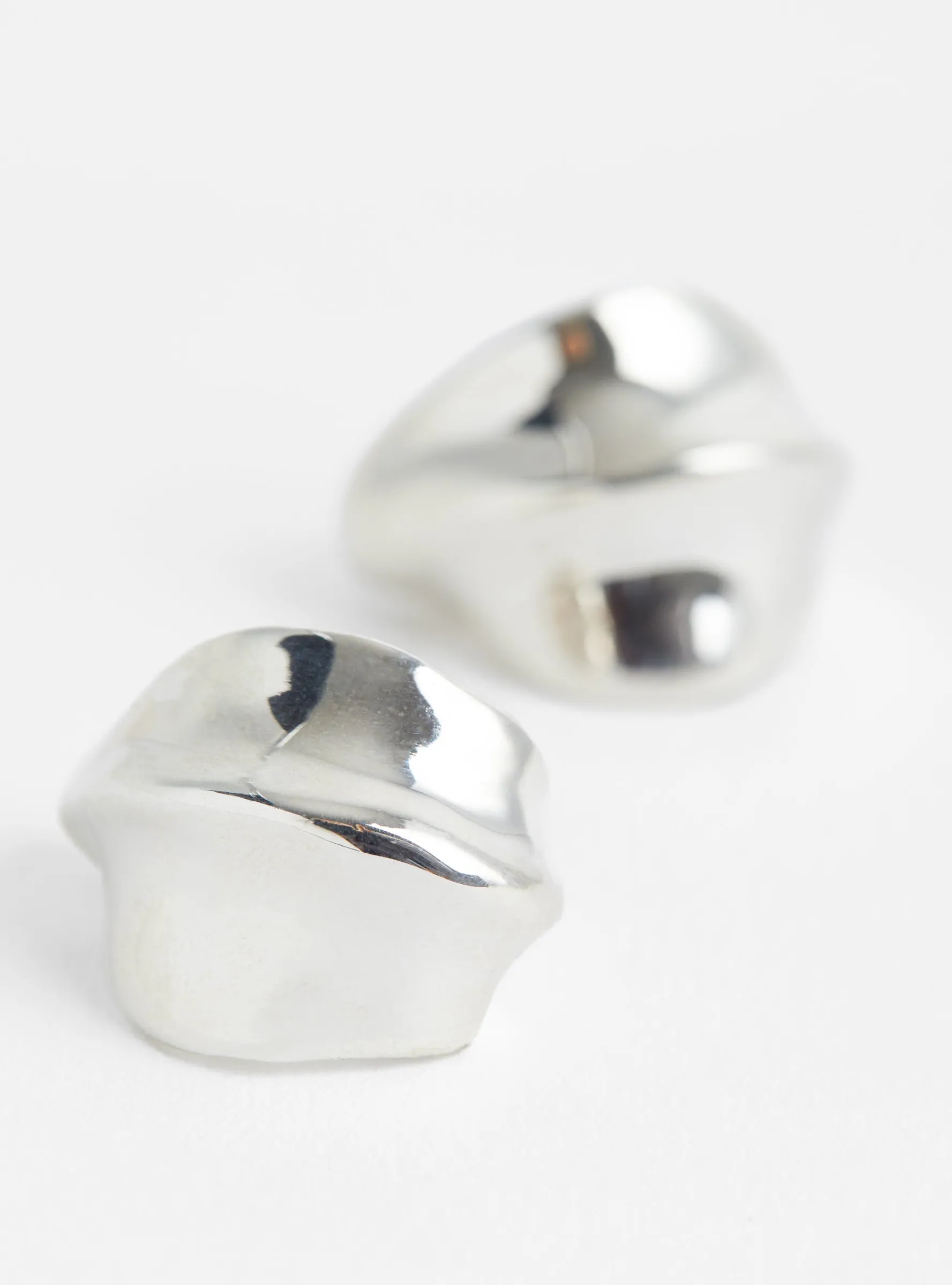 Petite Curve Hoops Sterling Silver<Modern Weaving Online