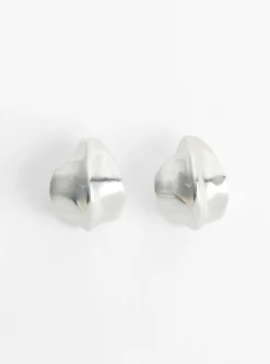 Petite Curve Hoops Sterling Silver<Modern Weaving Online