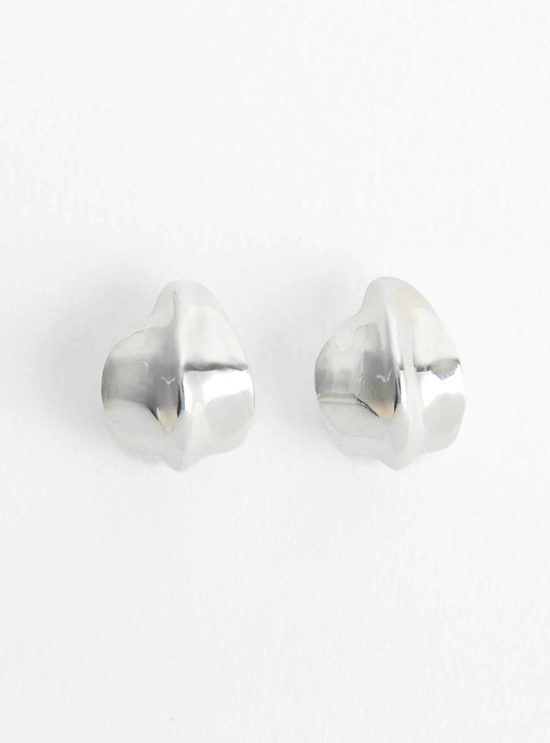 Petite Curve Hoops Sterling Silver<Modern Weaving Online
