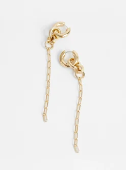 Pezza Earrings Gold<Laura Lombardi Fashion