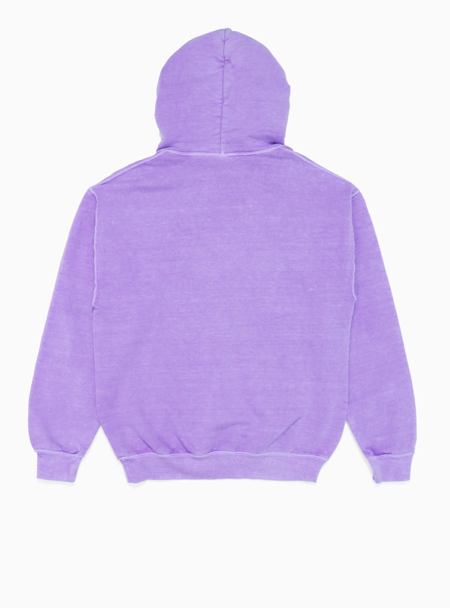 Pigment Dyed Hoodie Purple<Towncraft Online