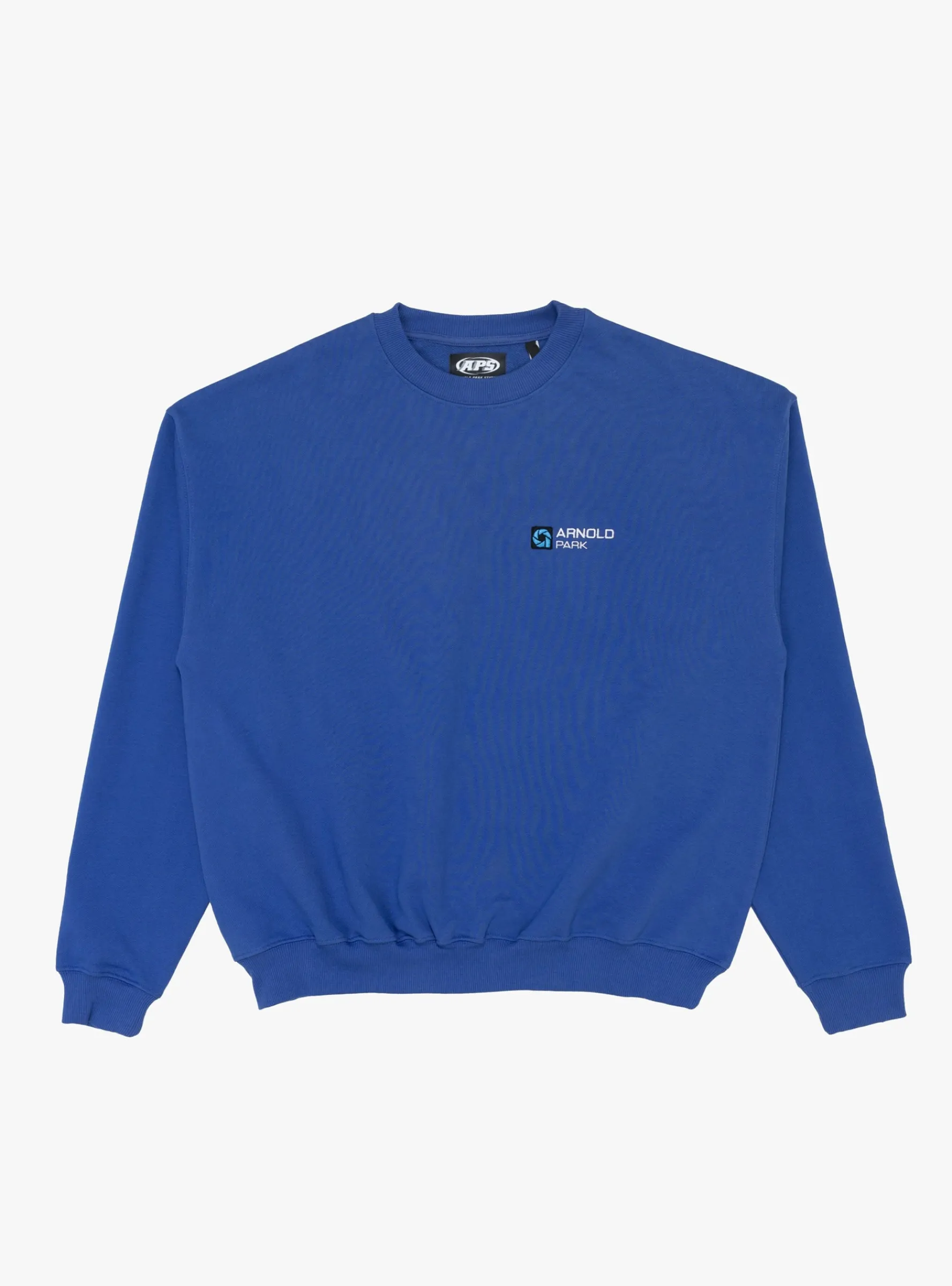 Piling Logo Crewneck Cobalt Blue<Arnold Park Studios Discount