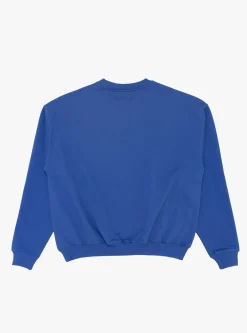 Piling Logo Crewneck Cobalt Blue<Arnold Park Studios Discount