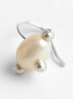 Pin Cushion Pearl Earrings White Freshwater<Lizzie Ames Online