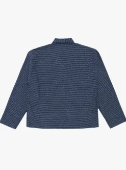 PJ Overshirt Blue/White<YMC Clearance