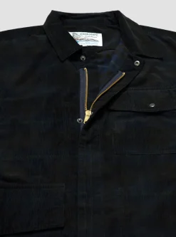 Plaid Corduroy Zip Jacket<Garbstore Sale