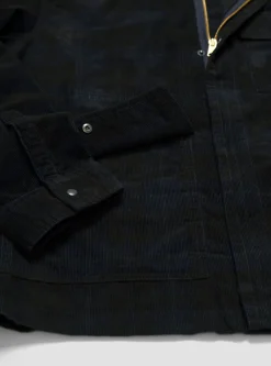 Plaid Corduroy Zip Jacket<Garbstore Sale