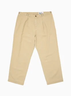 Pleated Hook Pant Tan<Garbstore Best