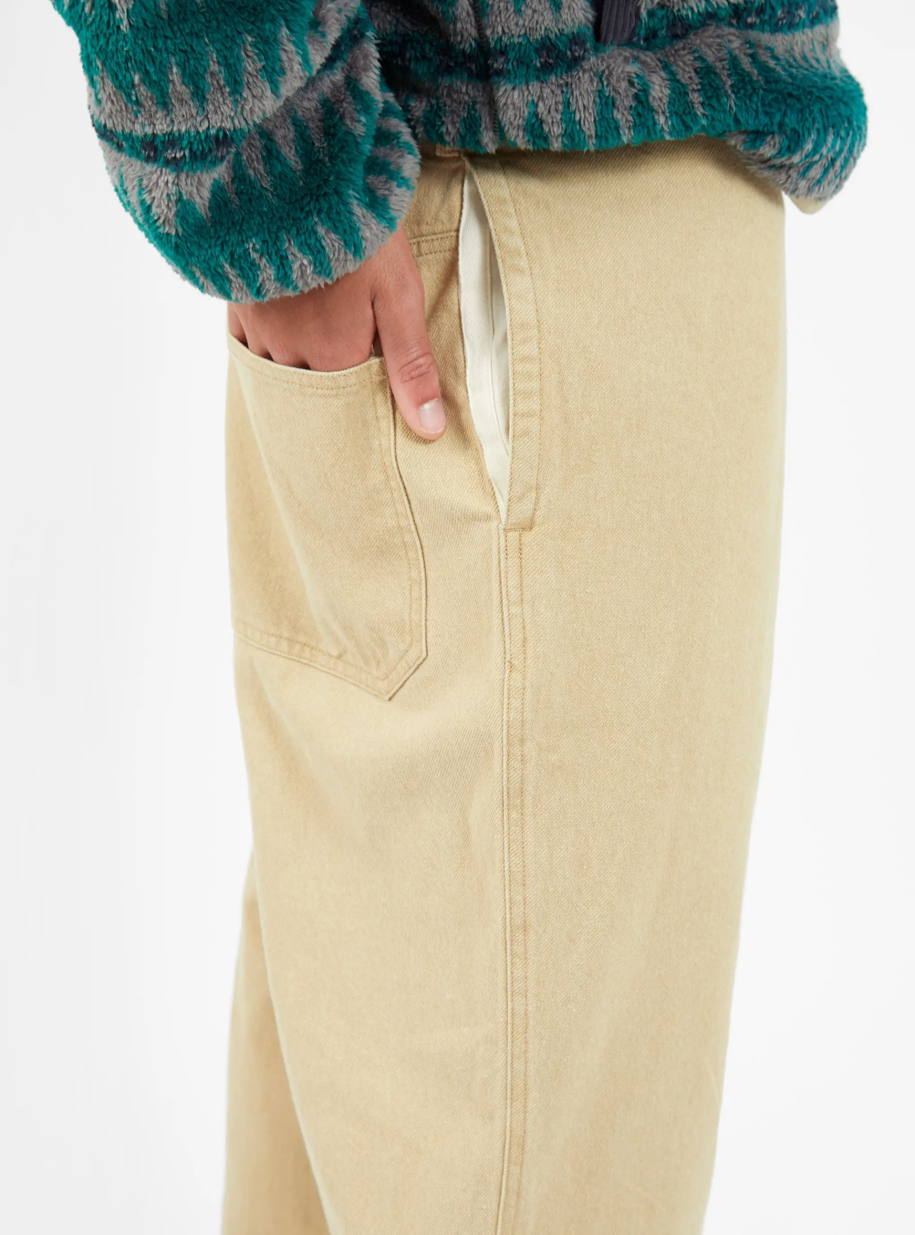 Pleated Hook Pant Tan<Garbstore Best