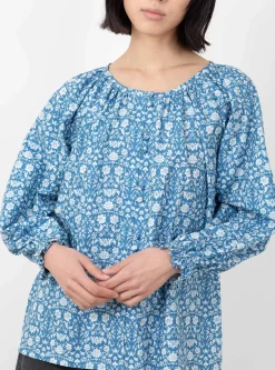 Poppy Top Blue Print<Sideline Discount
