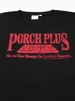 Porch T-shirt Black<Garbstore Fashion