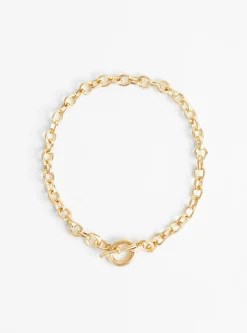 Portrait Necklace Gold Plated Brass<Laura Lombardi Best