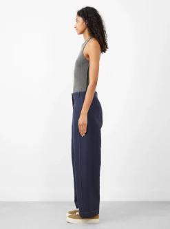Post Pant Navy & Off White<Henrik Vibskov Hot