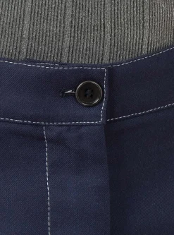 Post Pant Navy & Off White<Henrik Vibskov Hot