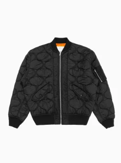 Quilted Blouson Jacket Black<TOGA VIRILIS Fashion