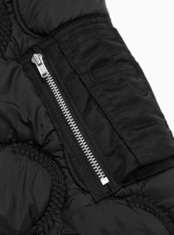 Quilted Blouson Jacket Black<TOGA VIRILIS Fashion