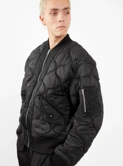 Quilted Blouson Jacket Black<TOGA VIRILIS Fashion