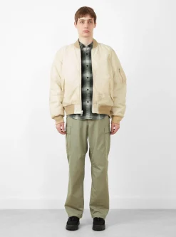 Quilted Bomber Waxed Cream<Stüssy Sale