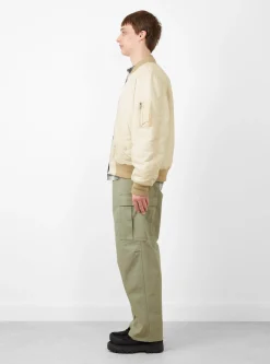 Quilted Bomber Waxed Cream<Stüssy Sale