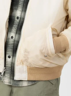 Quilted Bomber Waxed Cream<Stüssy Sale