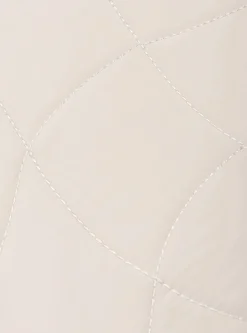 Quilted Tote Bag Tan<Dime Best