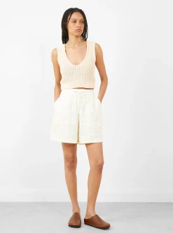 Rack Shell Knit Top Ivory<Lauren Manoogian Outlet