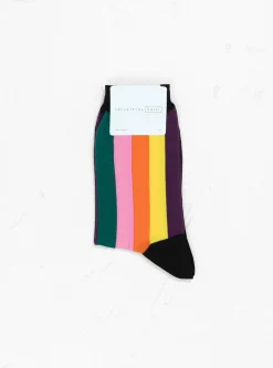 Rainbow Stripe Crew Socks Multi<Hansel From Basel Outlet