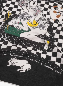 Rainbowy No Woman No Cry Bandana Black<Kapital Discount