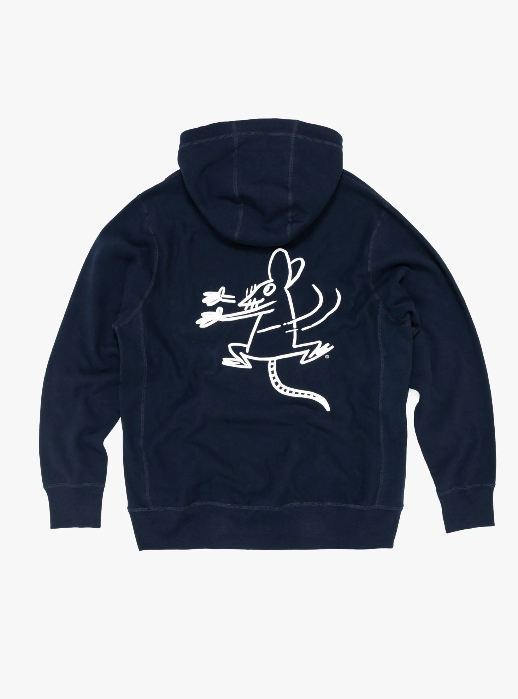Rat Hoodie Navy<TDR Best