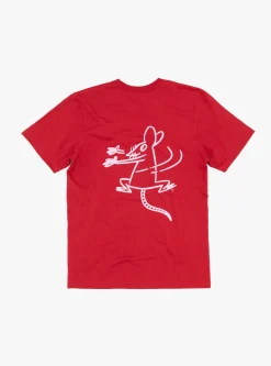 Rat T-Shirt Red<TDR Hot