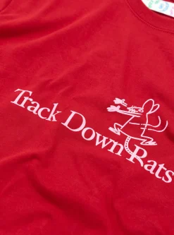 Rat T-Shirt Red<TDR Hot