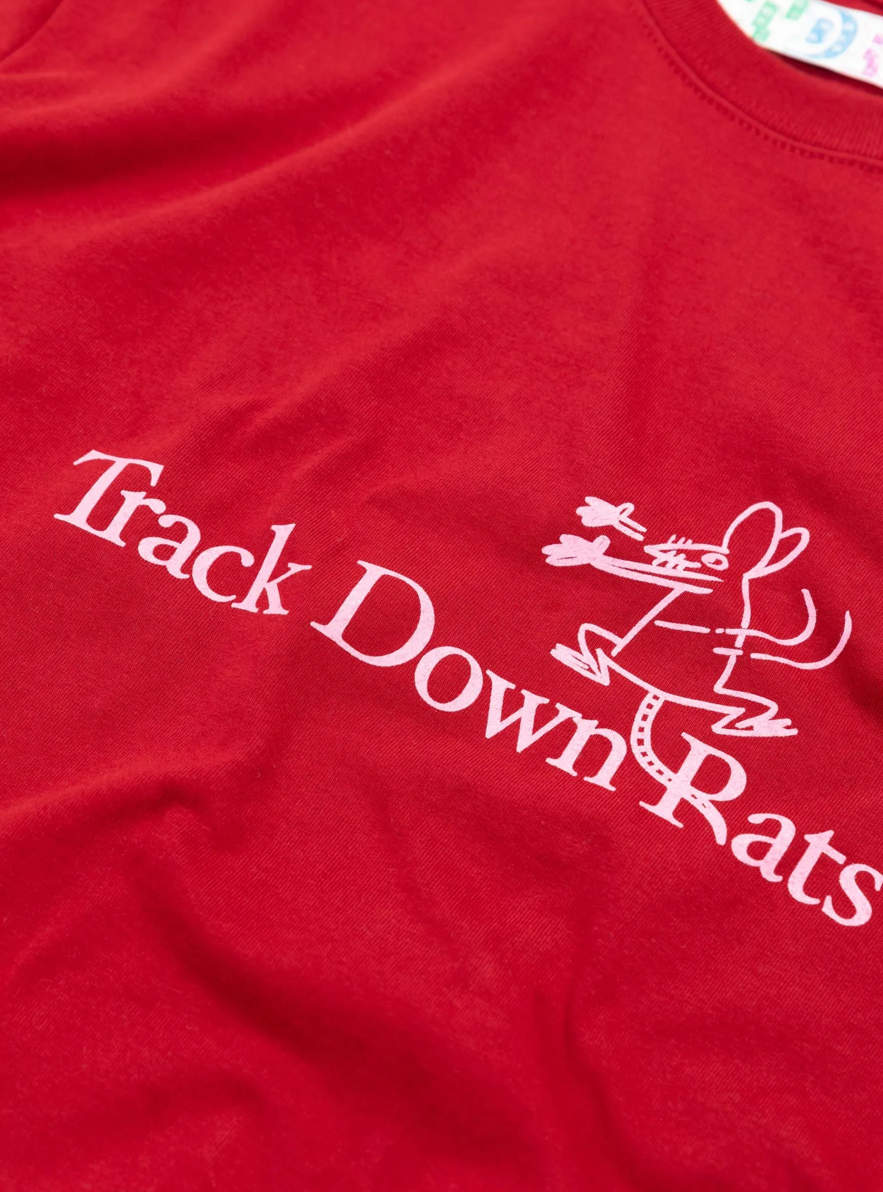 Rat T-Shirt Red<TDR Hot