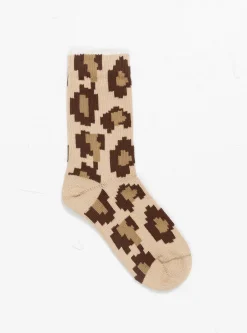 Rawr Crew Sock Tan<Hansel From Basel Best