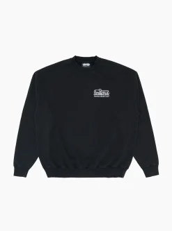 Real Estate Logo Sweatshirt Faded Black<Arnold Park Studios Discount