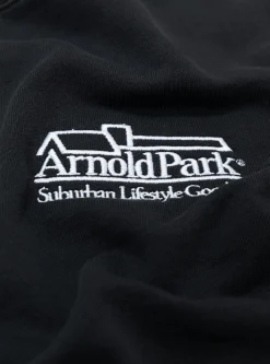 Real Estate Logo Sweatshirt Faded Black<Arnold Park Studios Discount