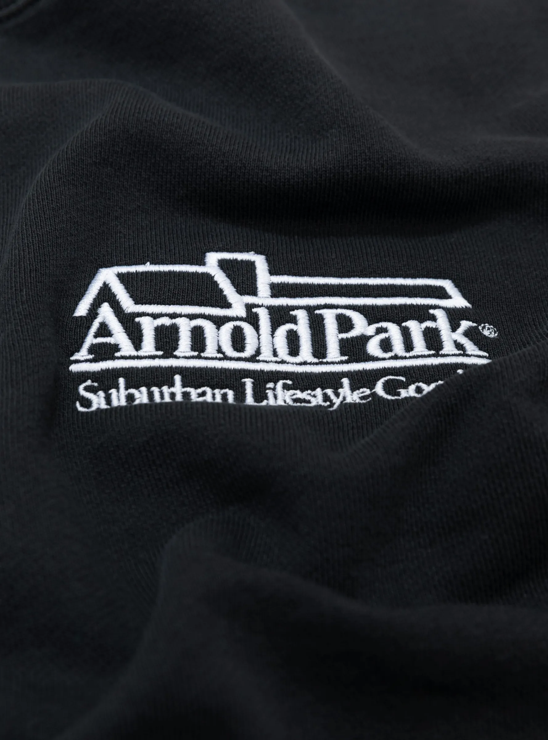 Real Estate Logo Sweatshirt Faded Black<Arnold Park Studios Discount