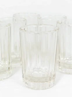 Reed Drinking Glass Set Clear<Brut Homeware Best