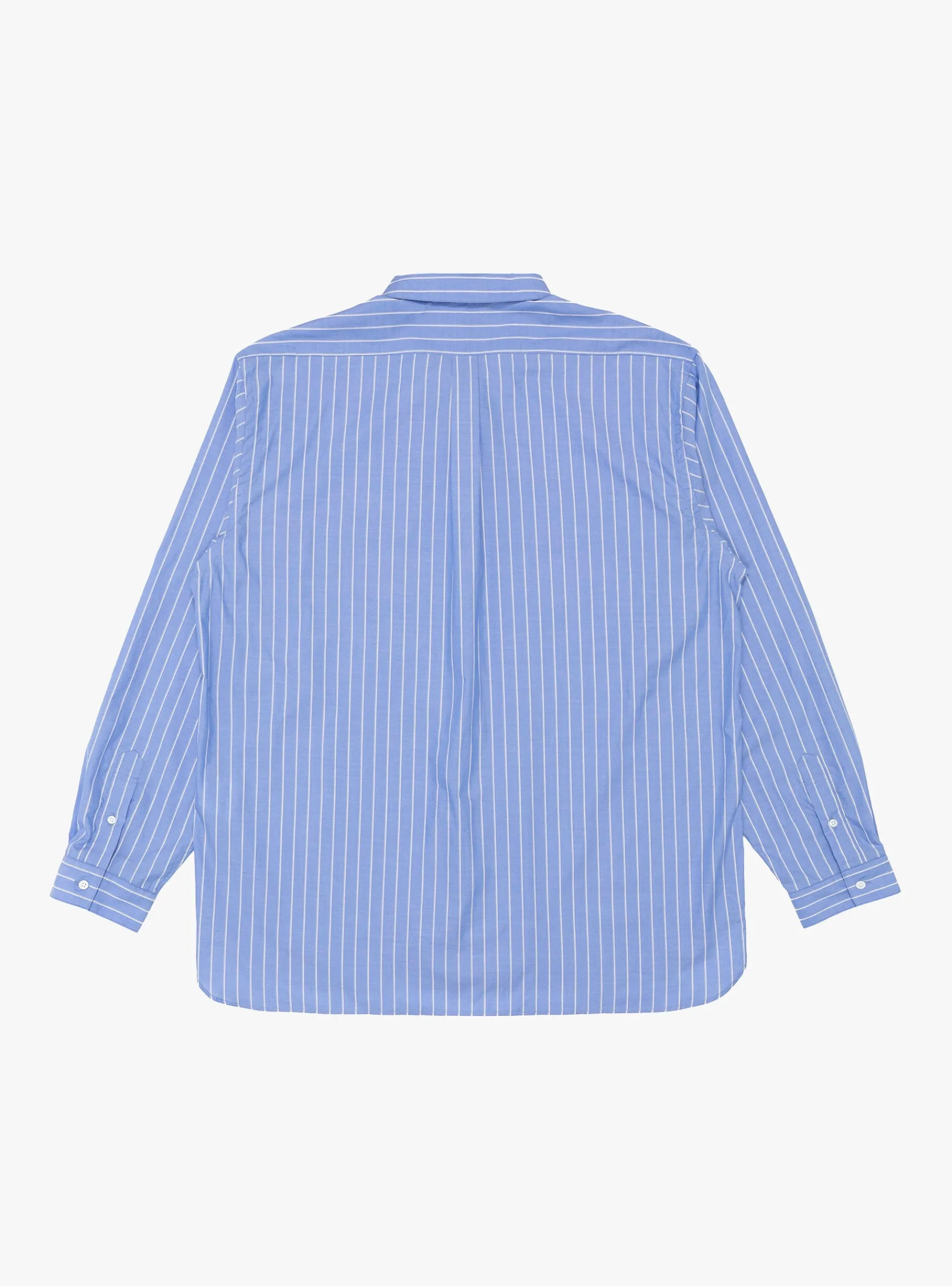 Regular Collar Shirt Blue Stripe<Still By Hand New
